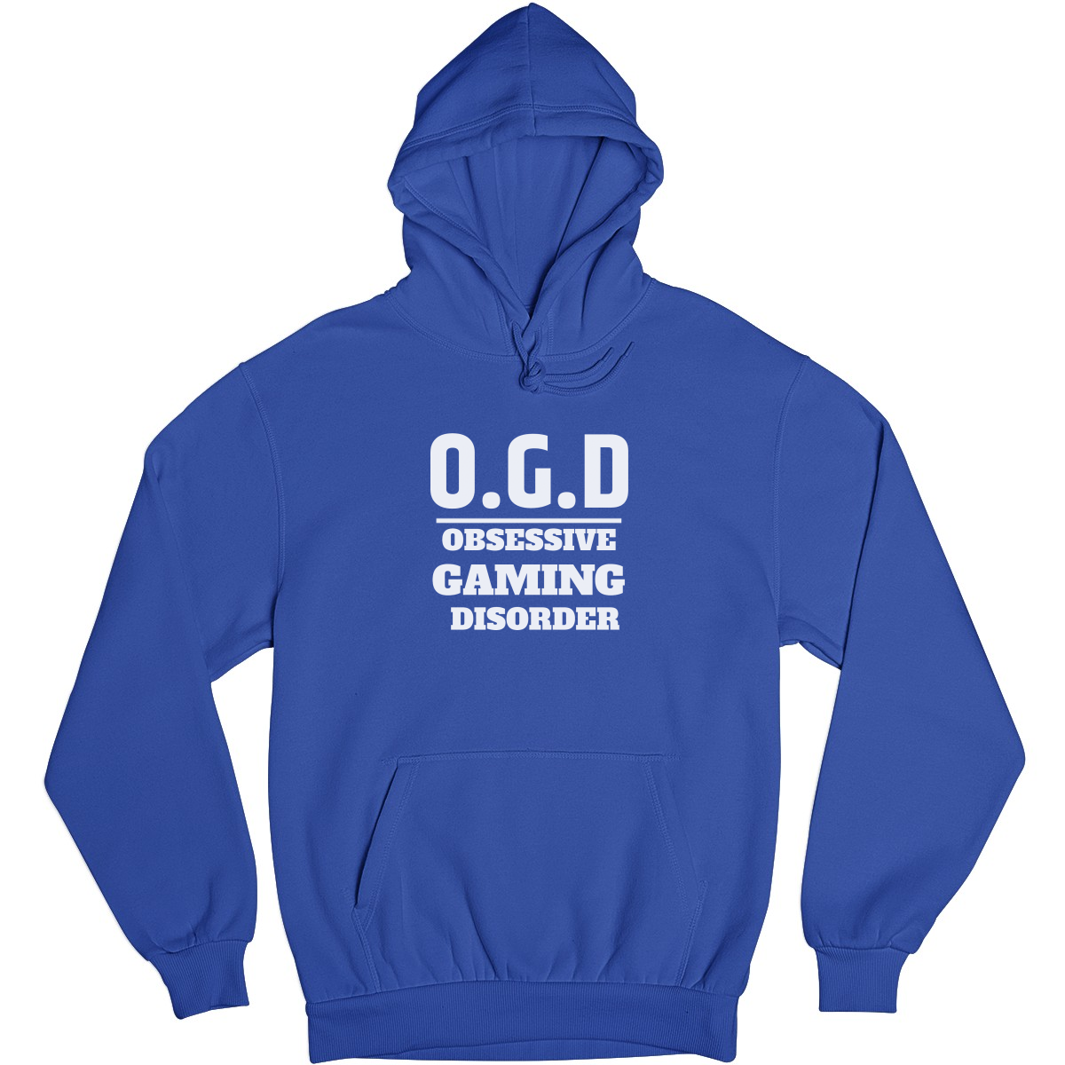 O.G.D Obsessive Gaming Disorder Unisex Hoodie | Blue