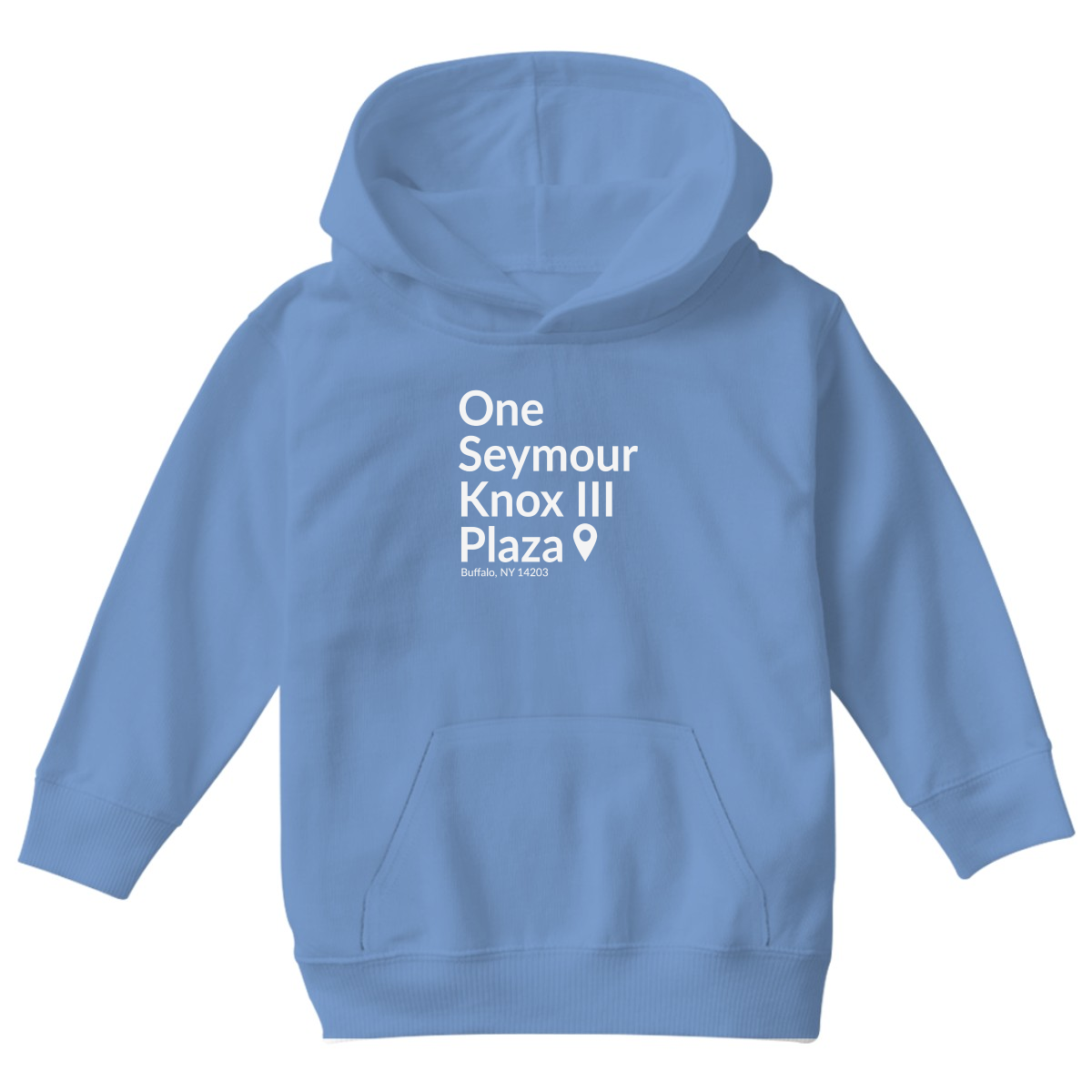 Buffalo Hockey Stadium Kids Hoodie | Blue