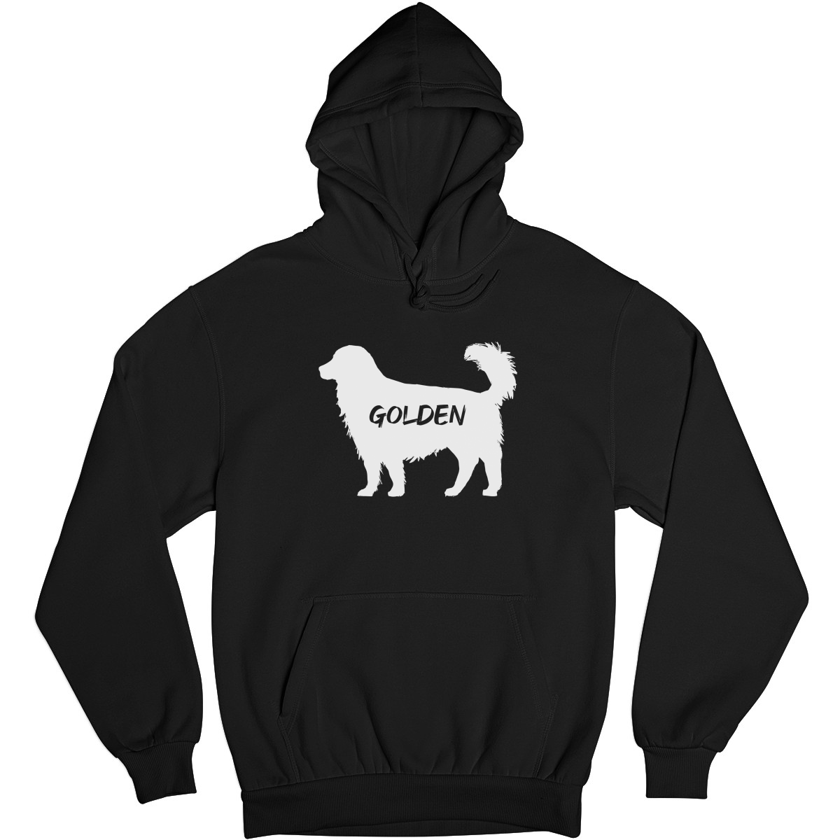 Golden Retriever  Unisex Hoodie | Black