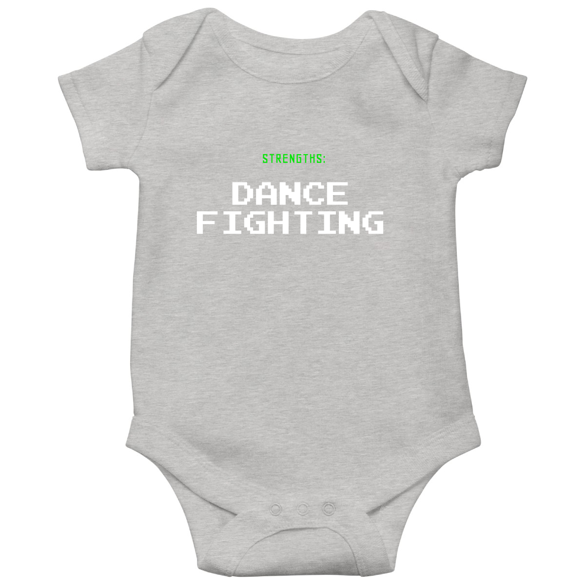 Strengths Dance Fighting  Baby Bodysuits