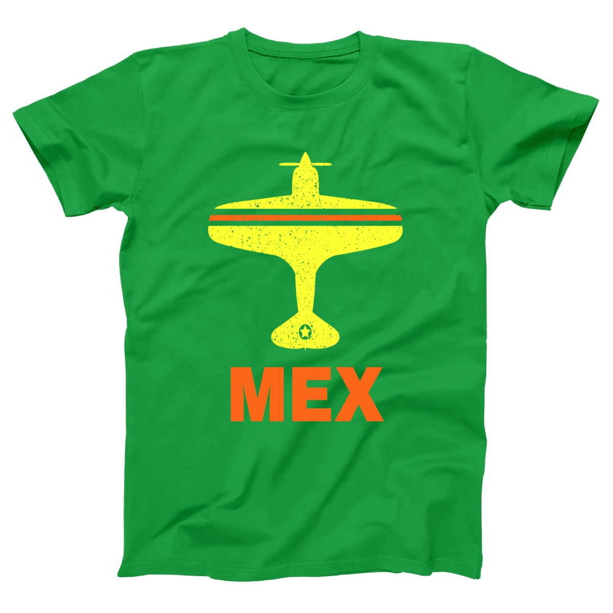 Fly Mexico City MEX Airport  Women's T-shirt | Green