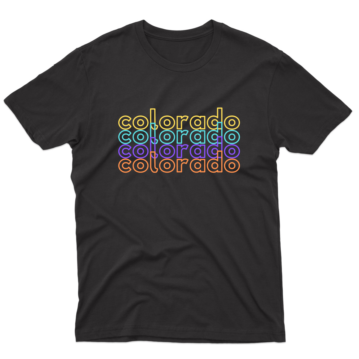 Colorado Men's T-shirt | Black