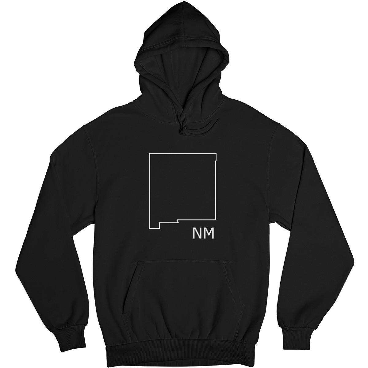 New Mexico Unisex Hoodie | Black