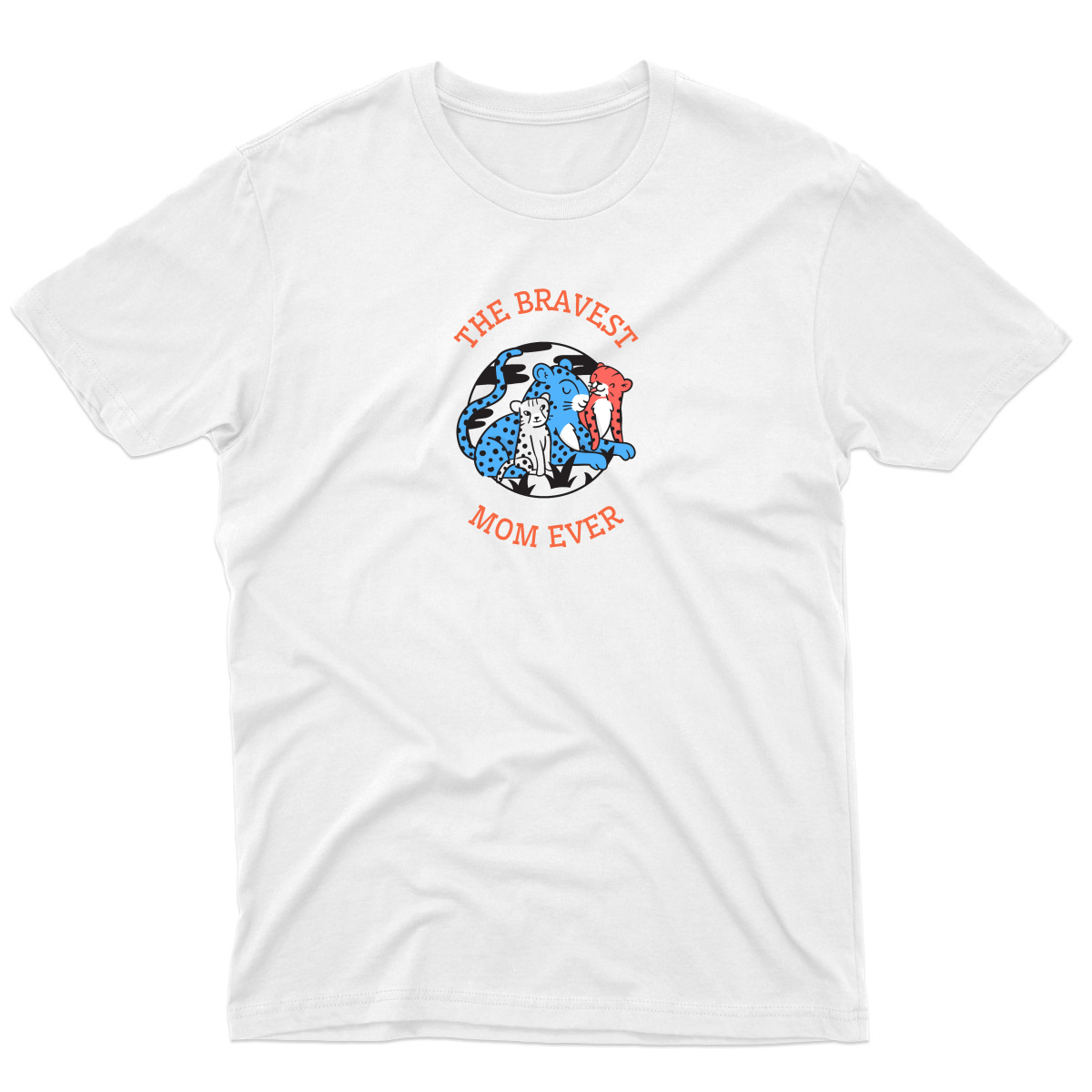 The Bravest Mom Ever Men's T-shirt | White