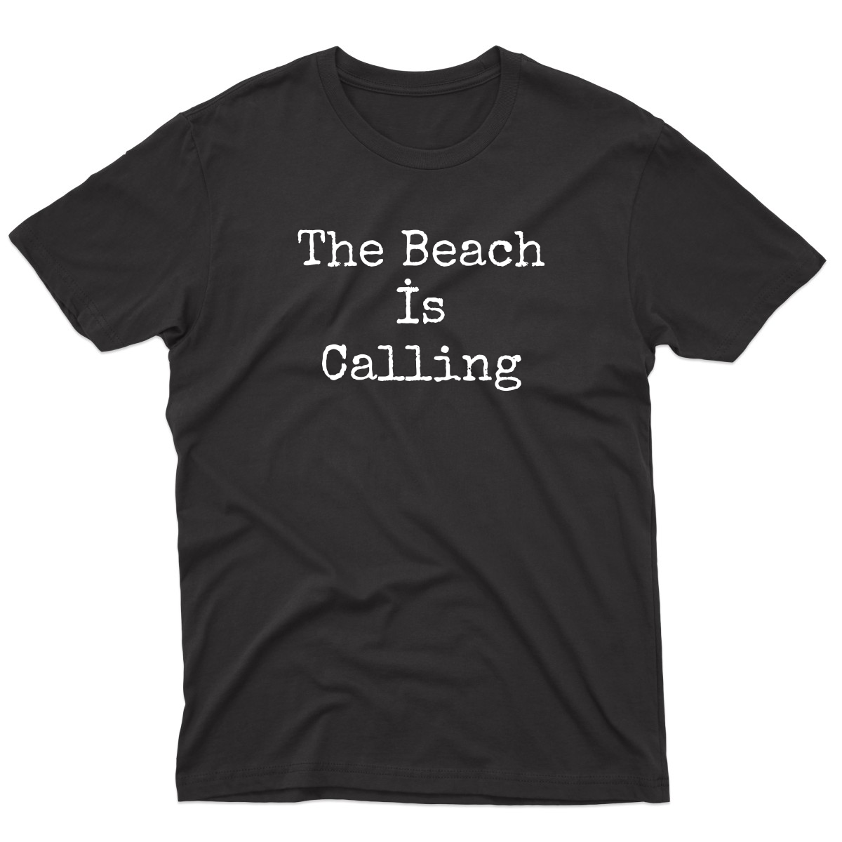 Beach Men's T-shirt | Black