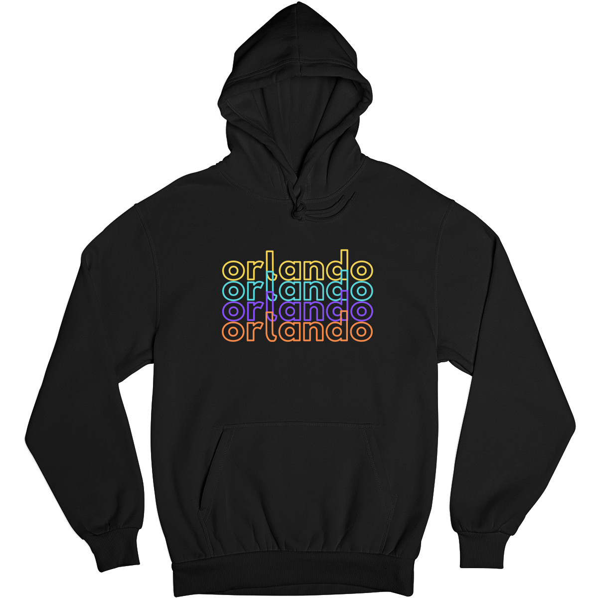 Orlando Unisex Hoodie | Black