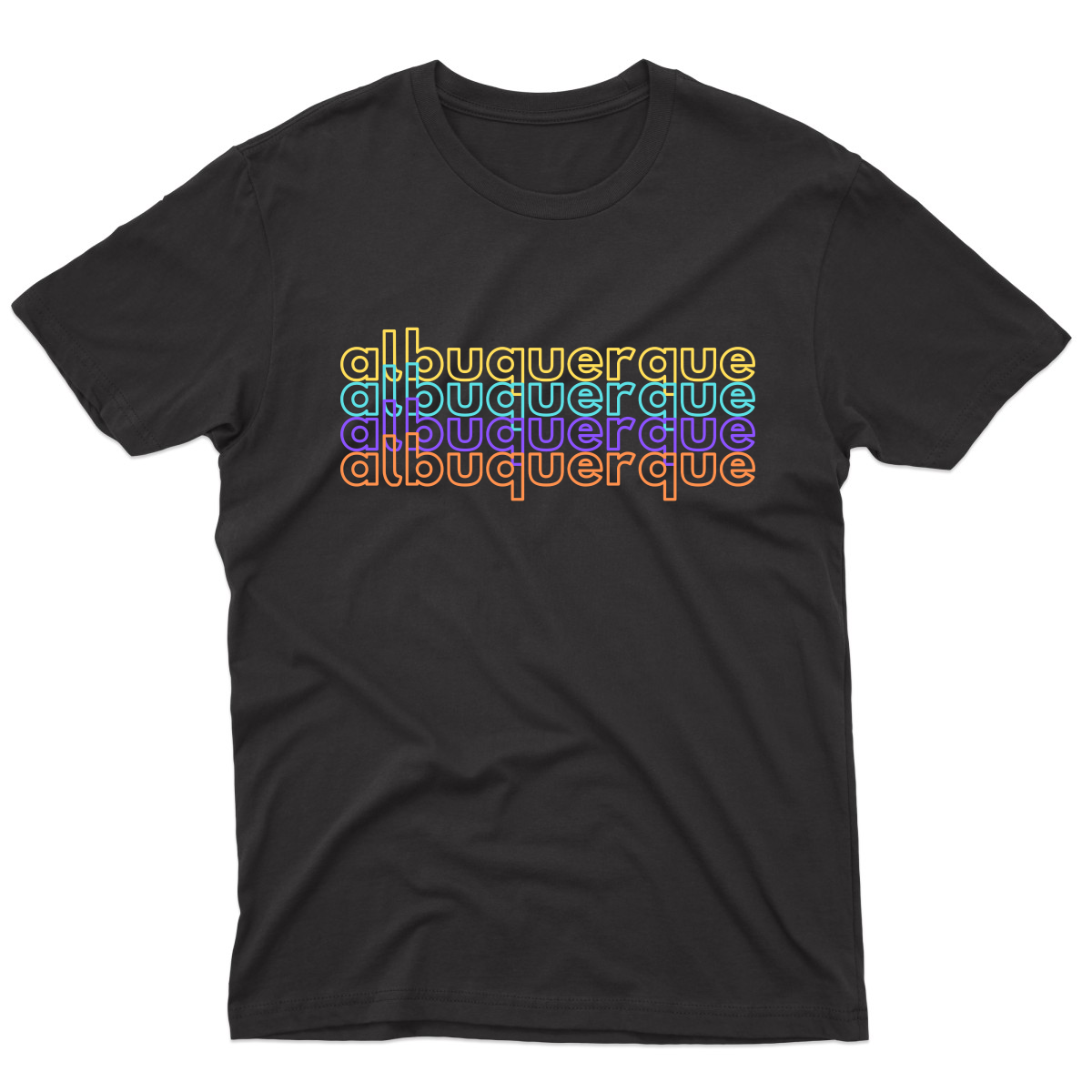 Albuquerque Men's T-shirt | Black