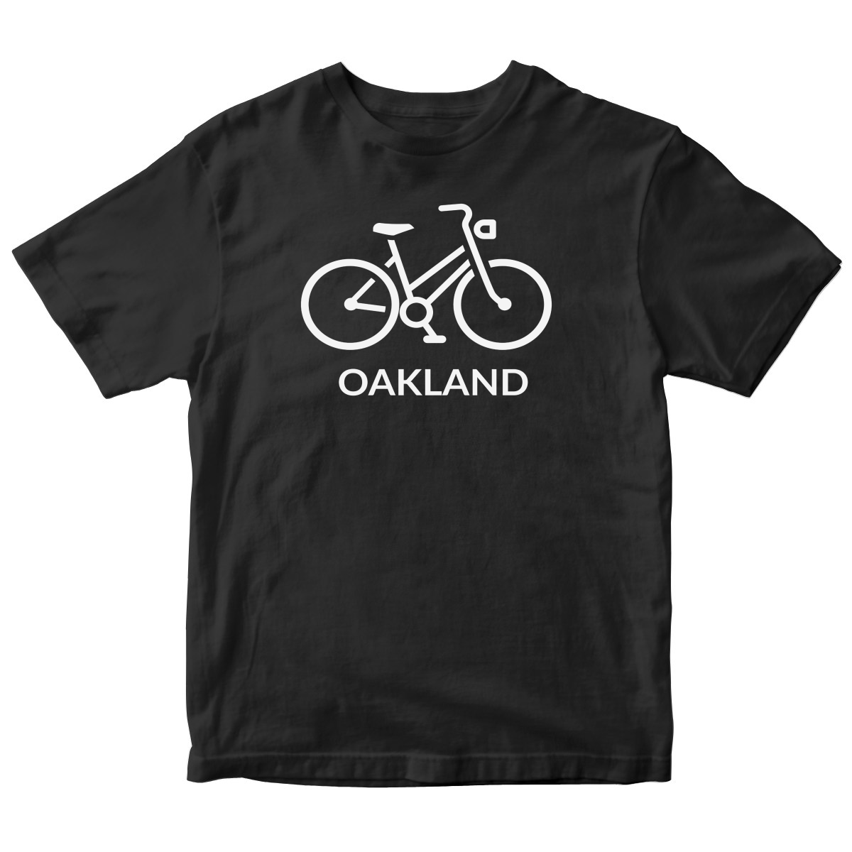 Bike Oakland Represent Kids T-shirt | Black