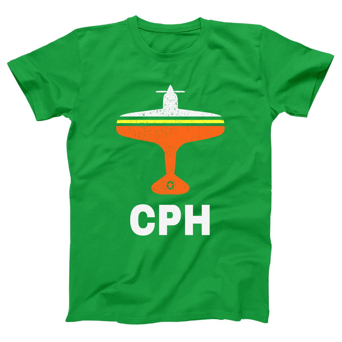 Fly Copenhagen CPH Airport Women's T-shirt | Green