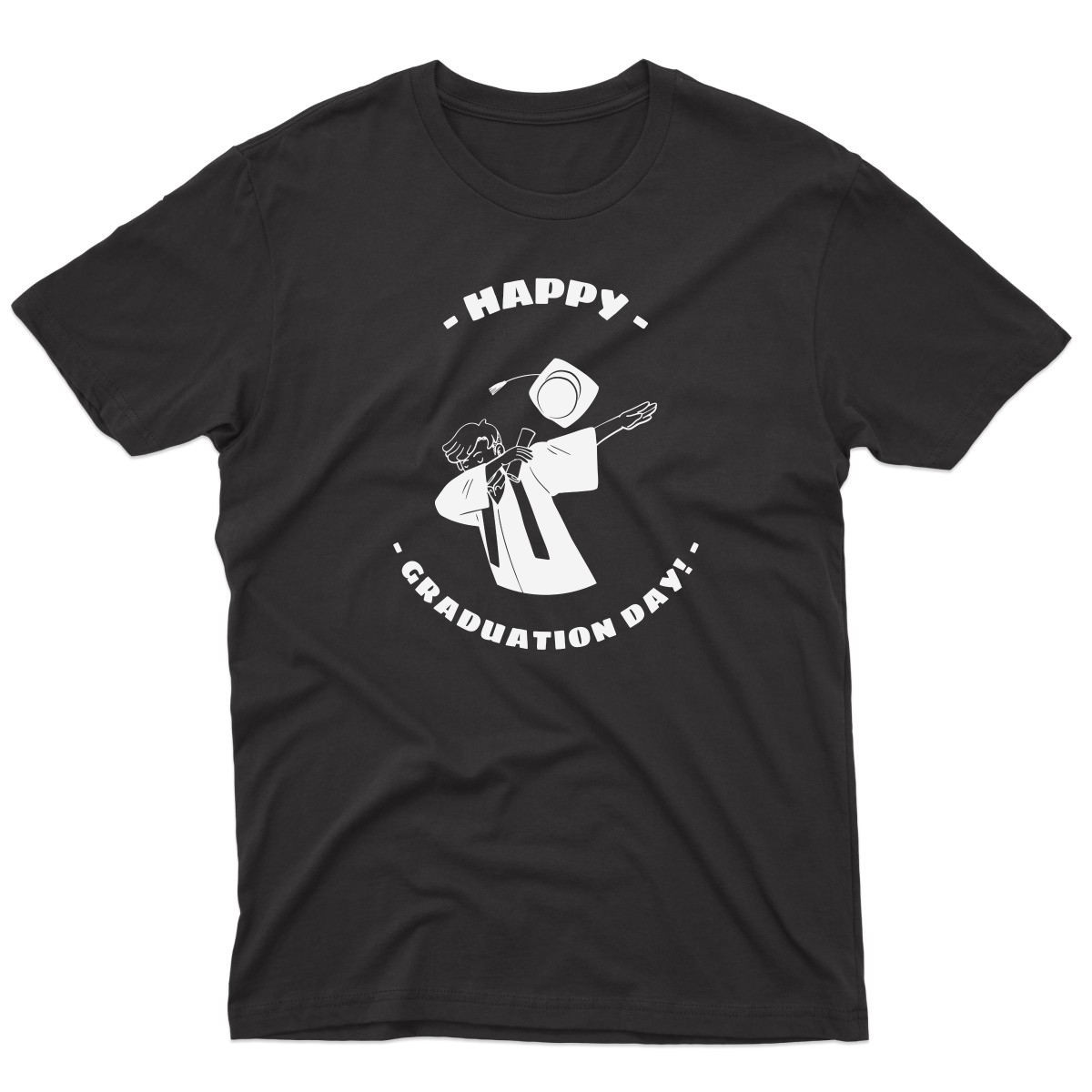 Happy Graduation Day Men's T-shirt | Black