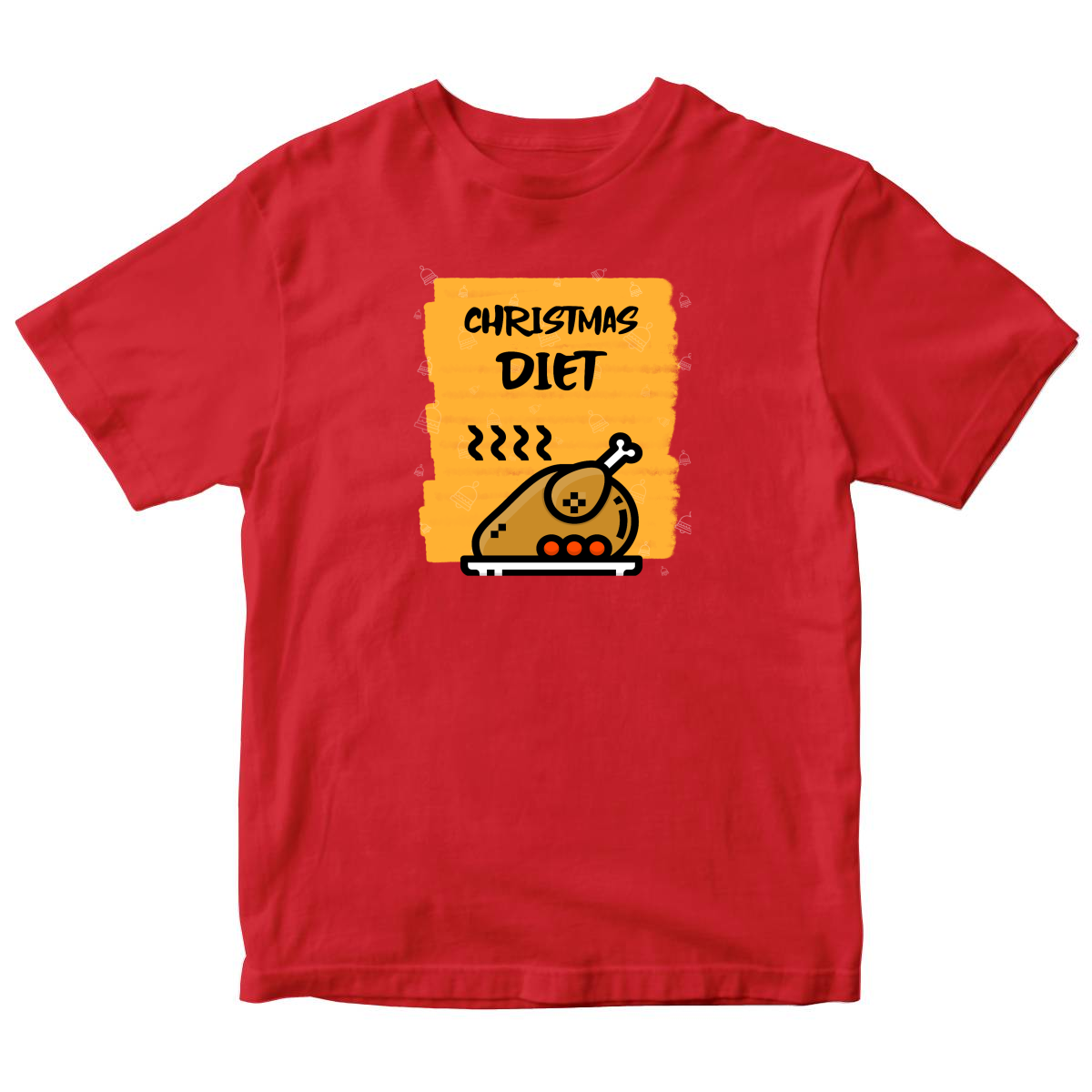 Christmas Diet Kids T-shirt | Red