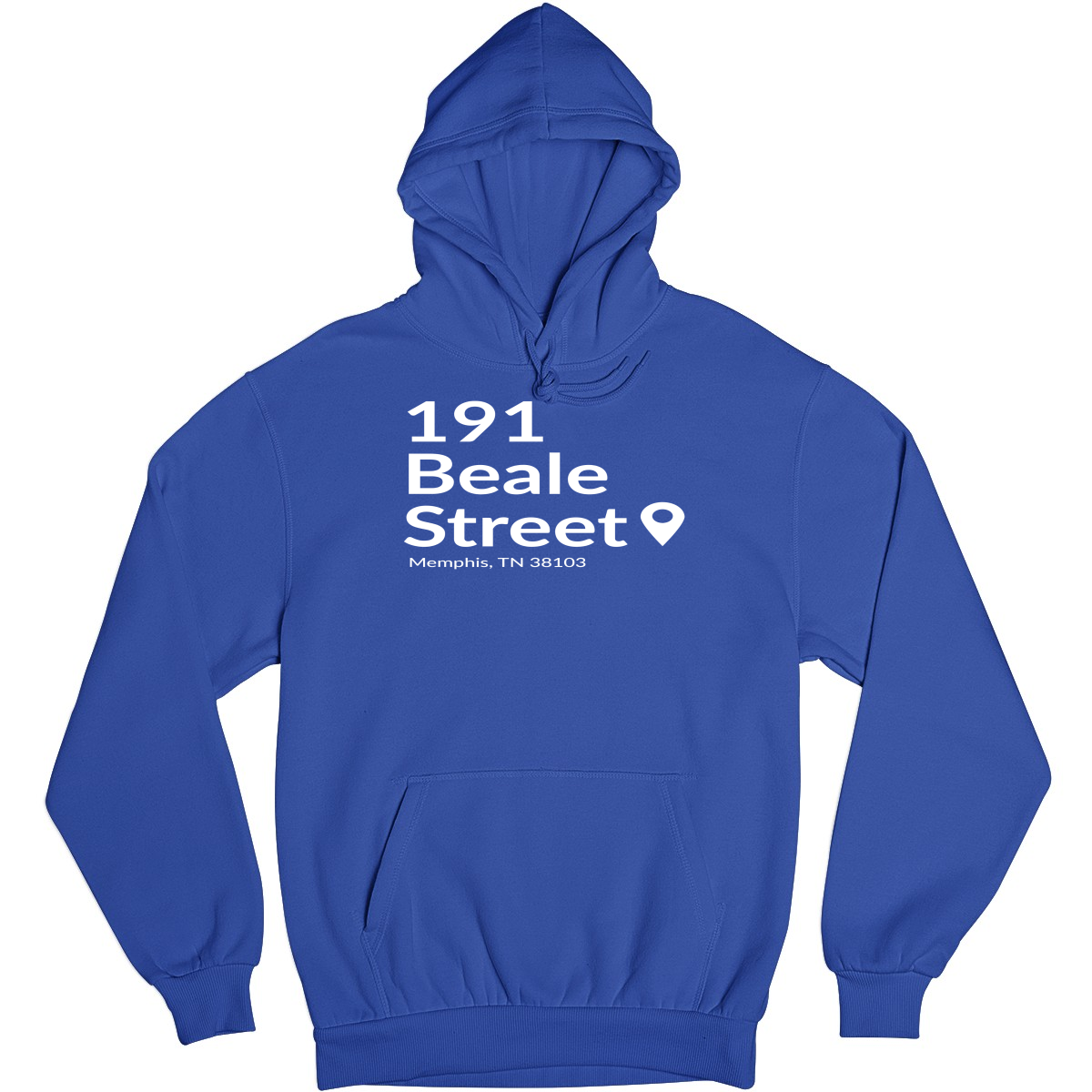 Memphis Basketball Stadium Unisex Hoodie | Blue