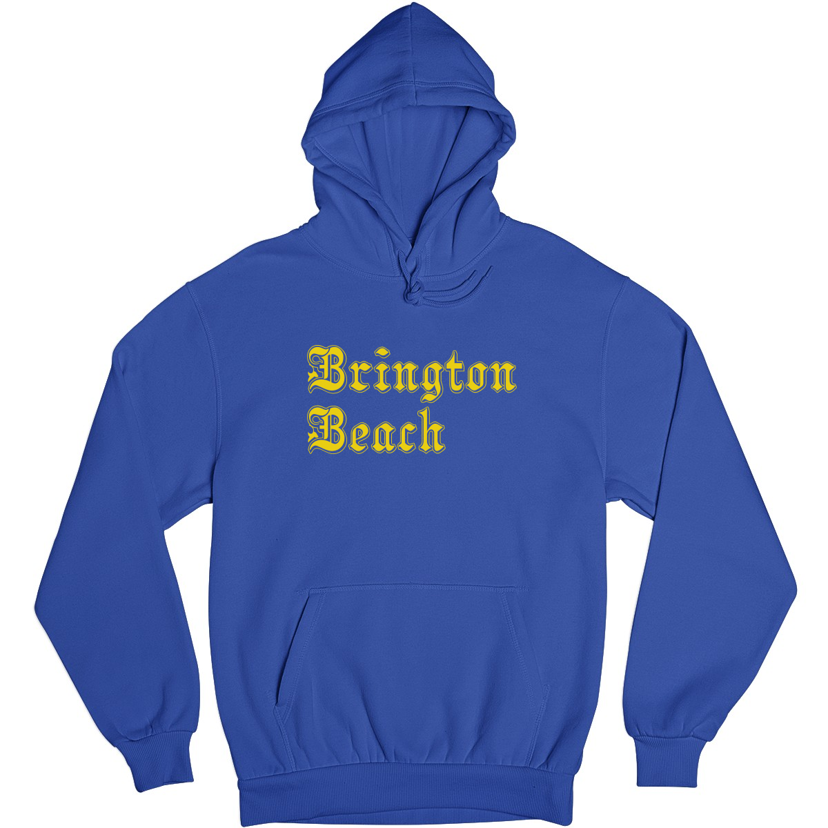 Brighton Beach Gothic Represent Unisex Hoodie | Blue