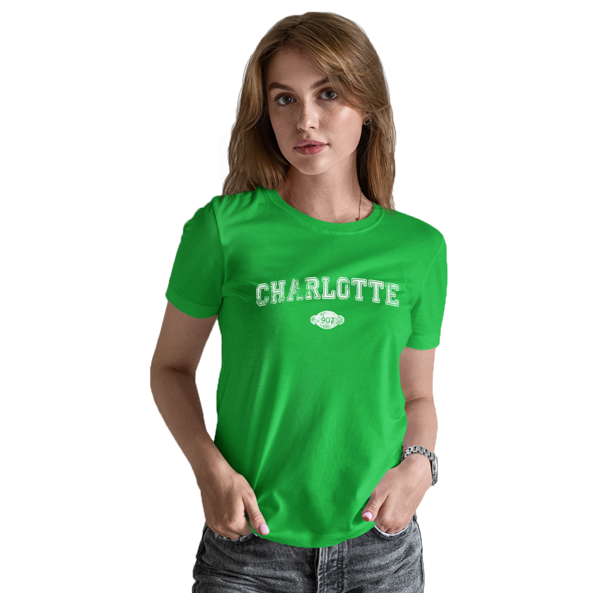 Charlotte  Represent Women's T-shirt | Green