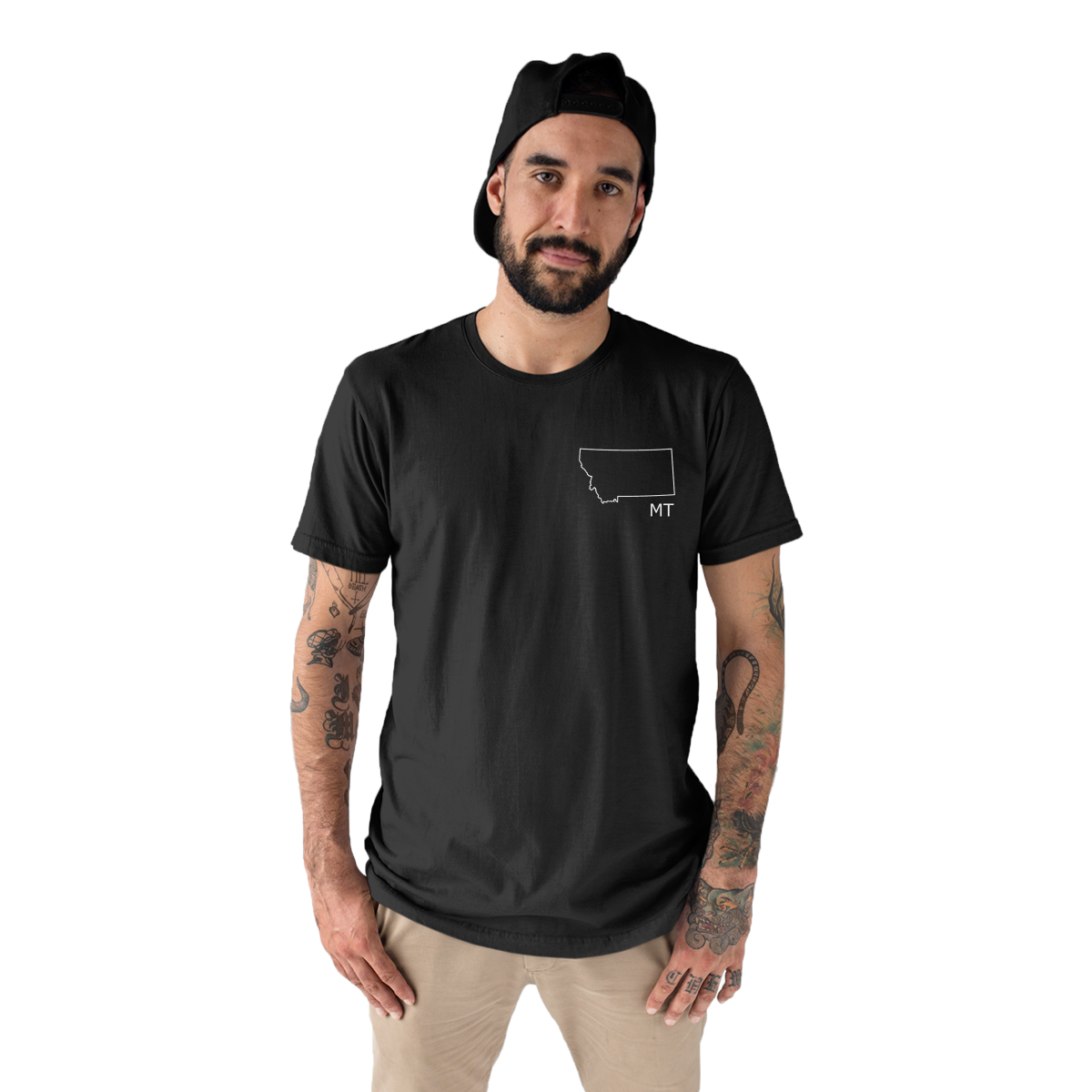 Montana Men's T-shirt | Black