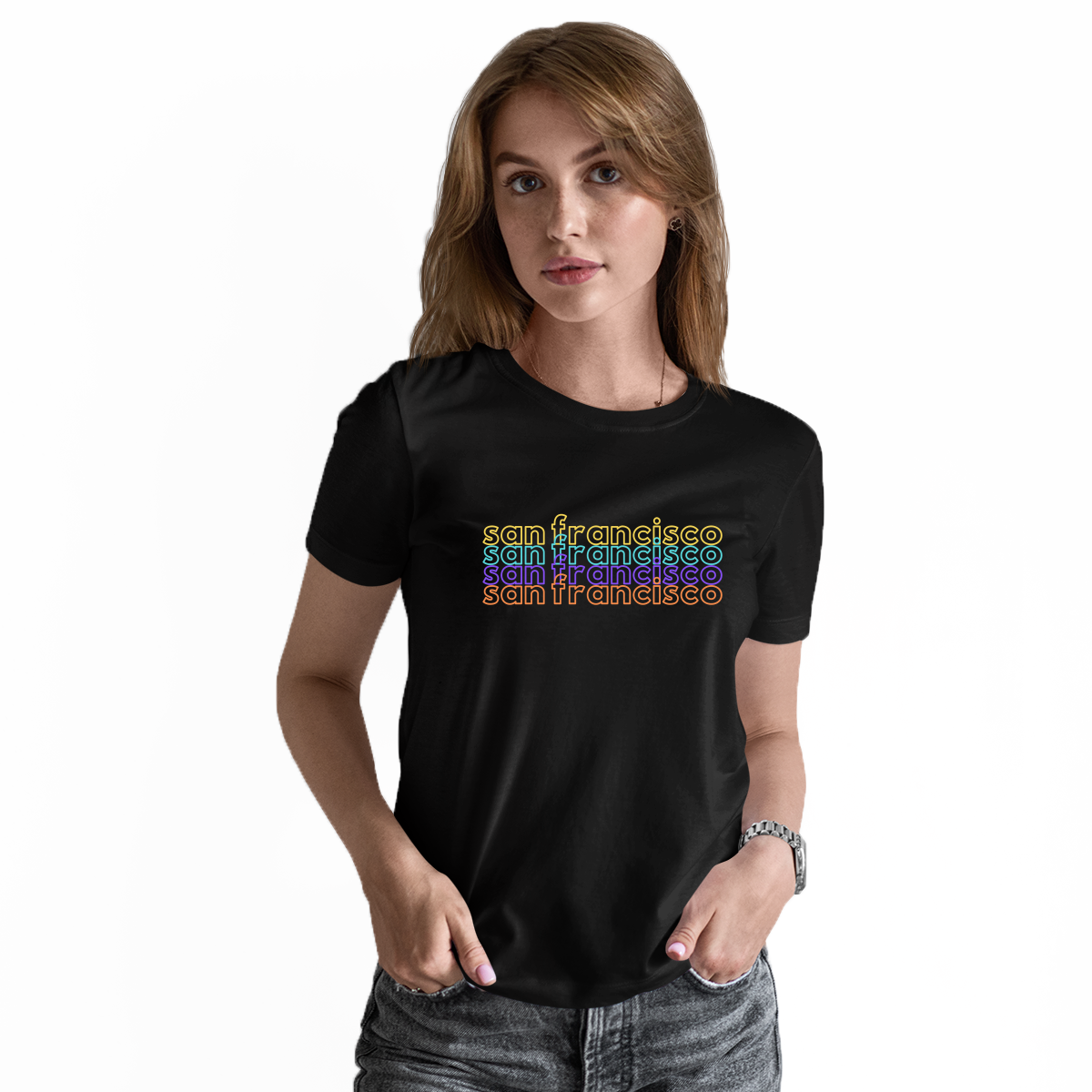 San Francisco Women's T-shirt | Black