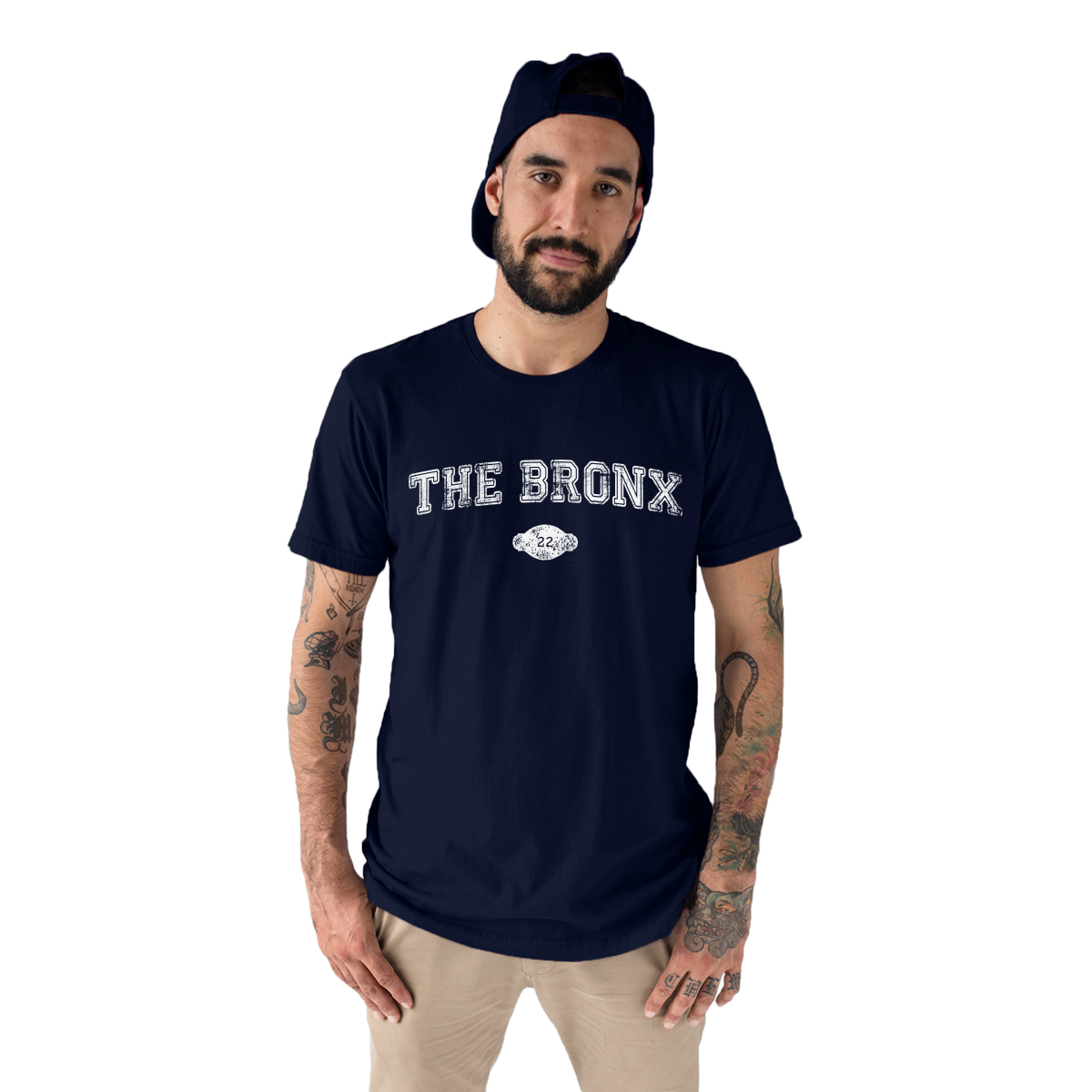 Bronx 1898 Represent Men's T-shirt | Navy