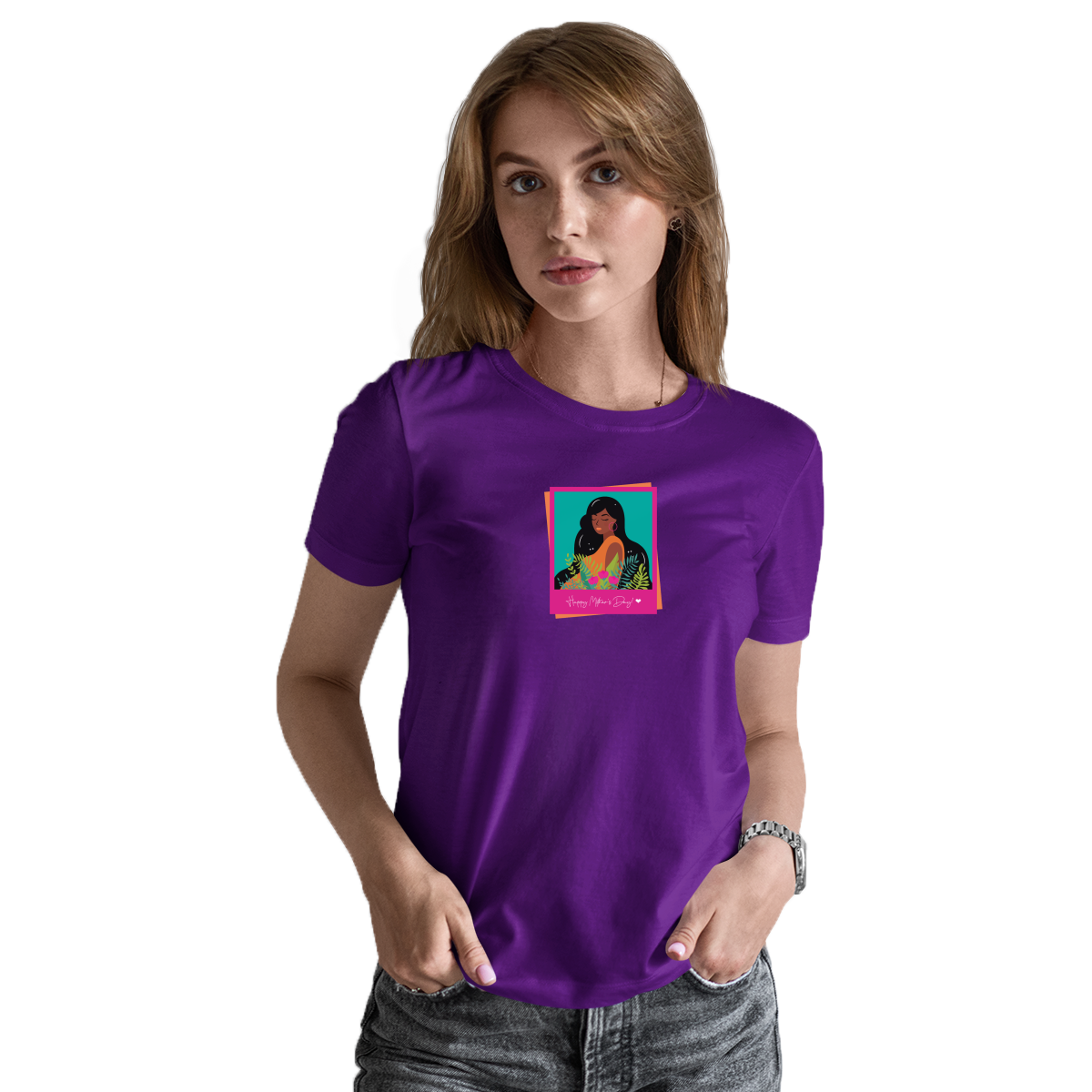 Best Mom Women's T-shirt | Purple