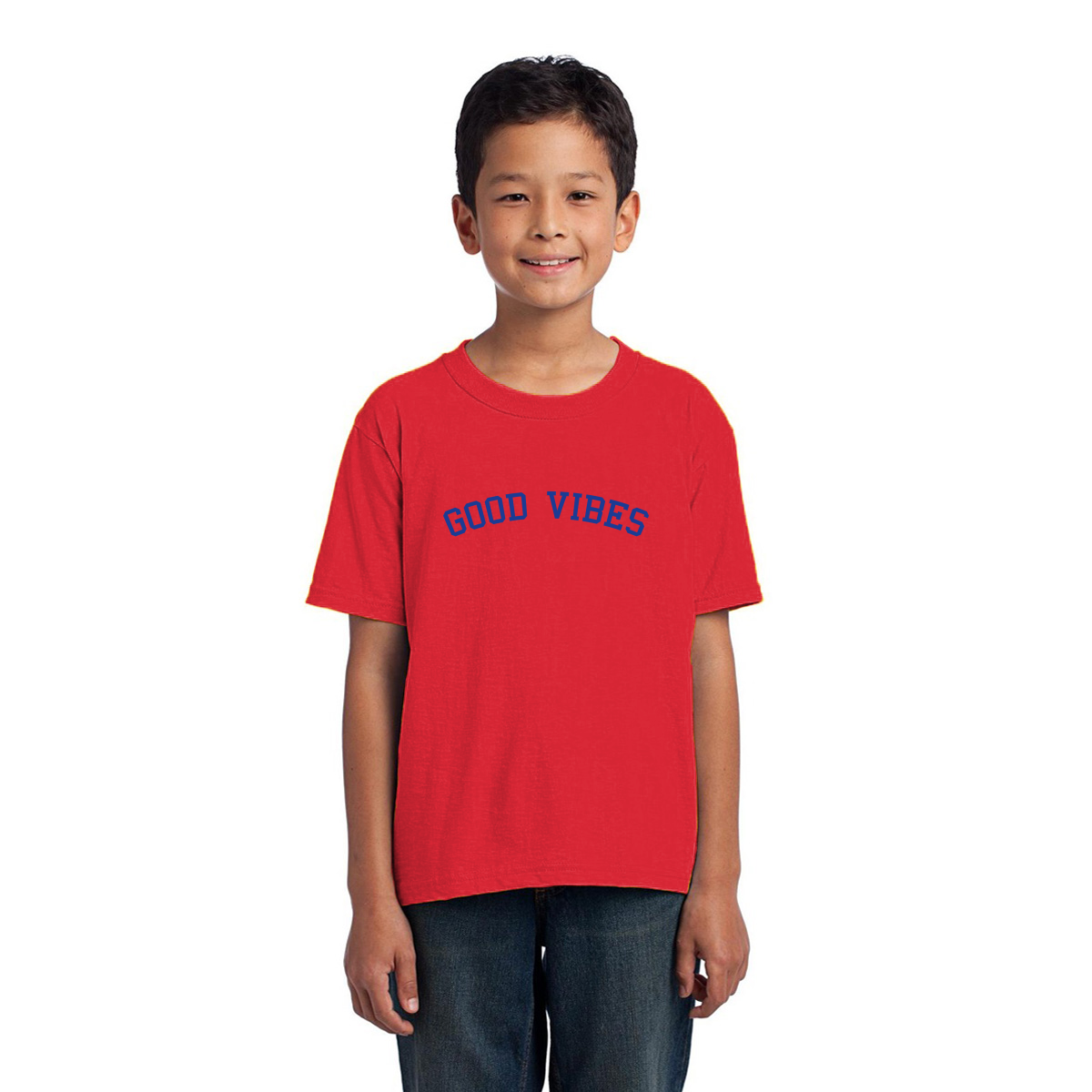 Good Vibes Kids T-shirt | Red