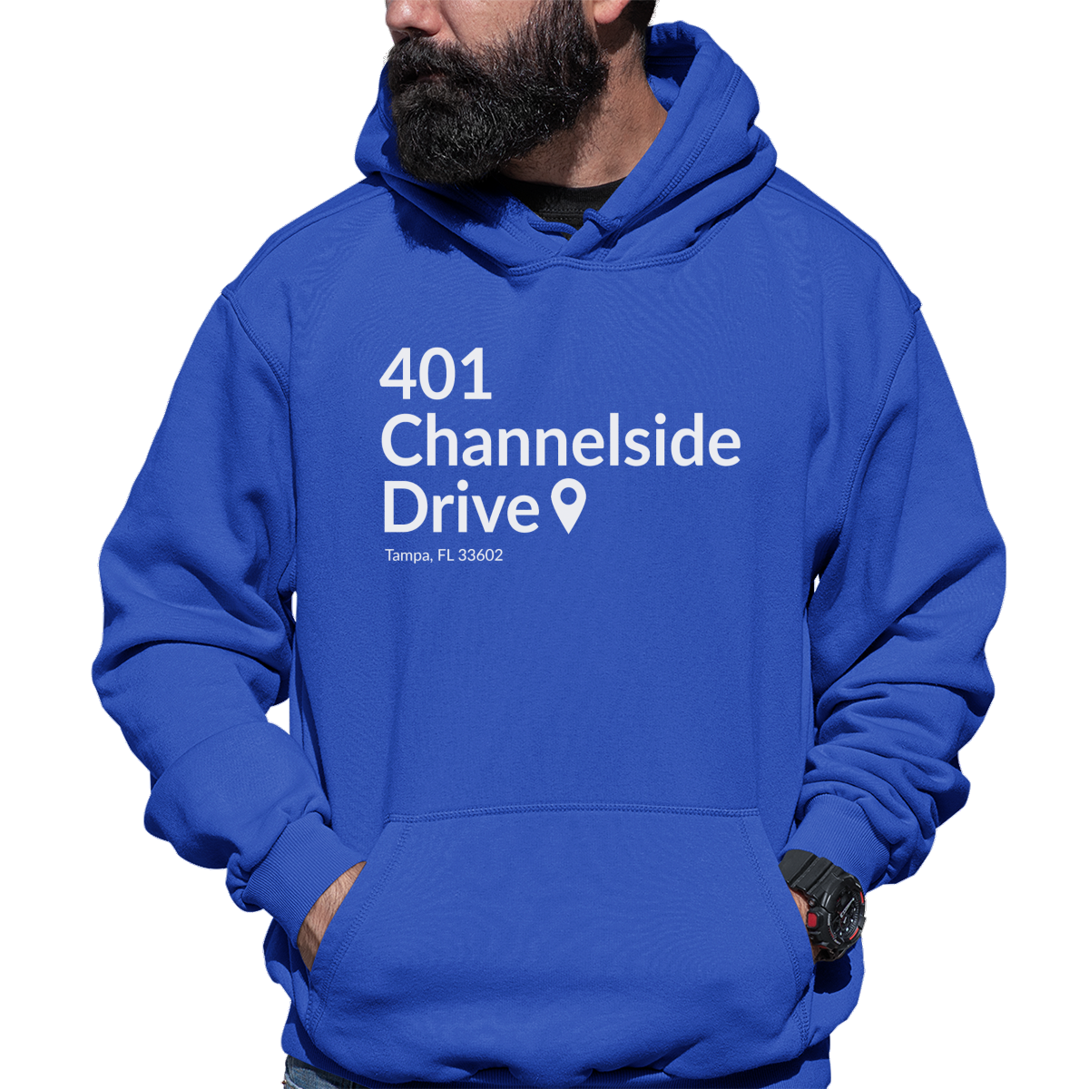 Tampa Bay Hockey Stadium Unisex Hoodie | Blue