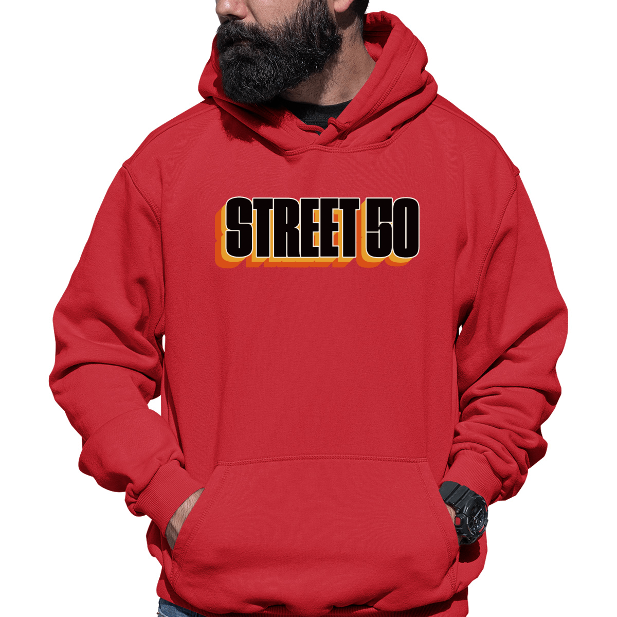 Warm 50  Unisex Hoodie | Red