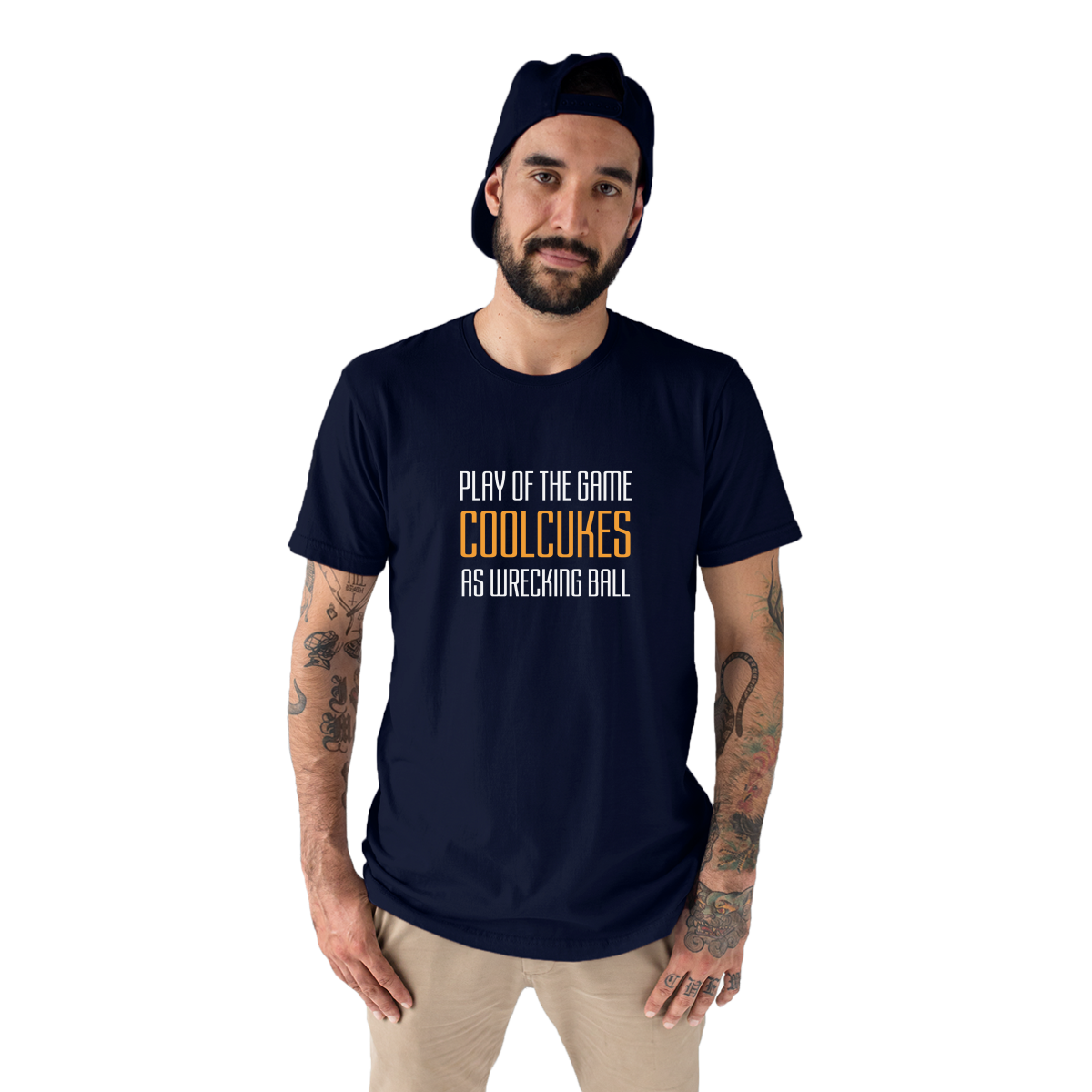 Play of the Game Men's T-shirt | Navy