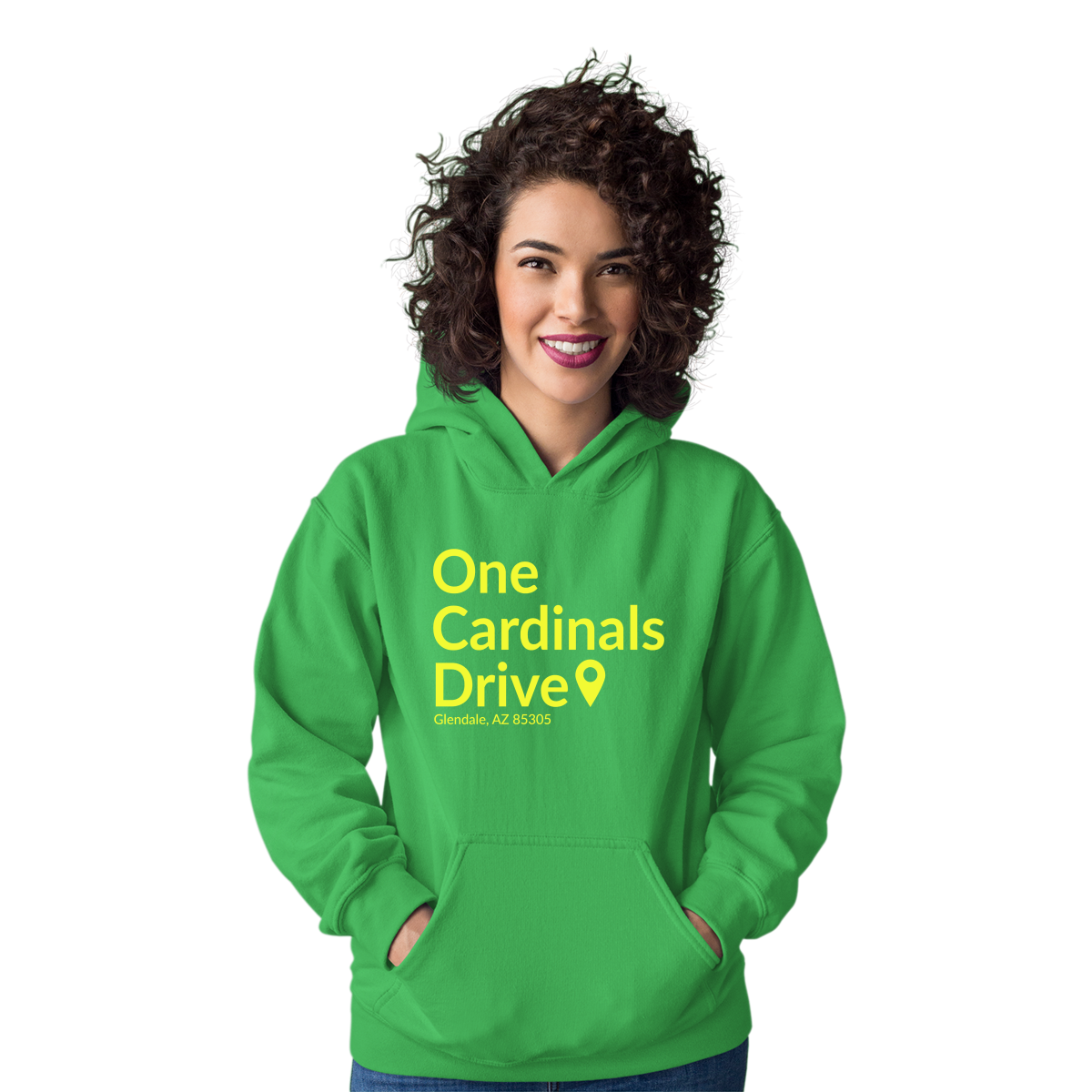 Arizona Football Stadium Unisex Hoodie | Green