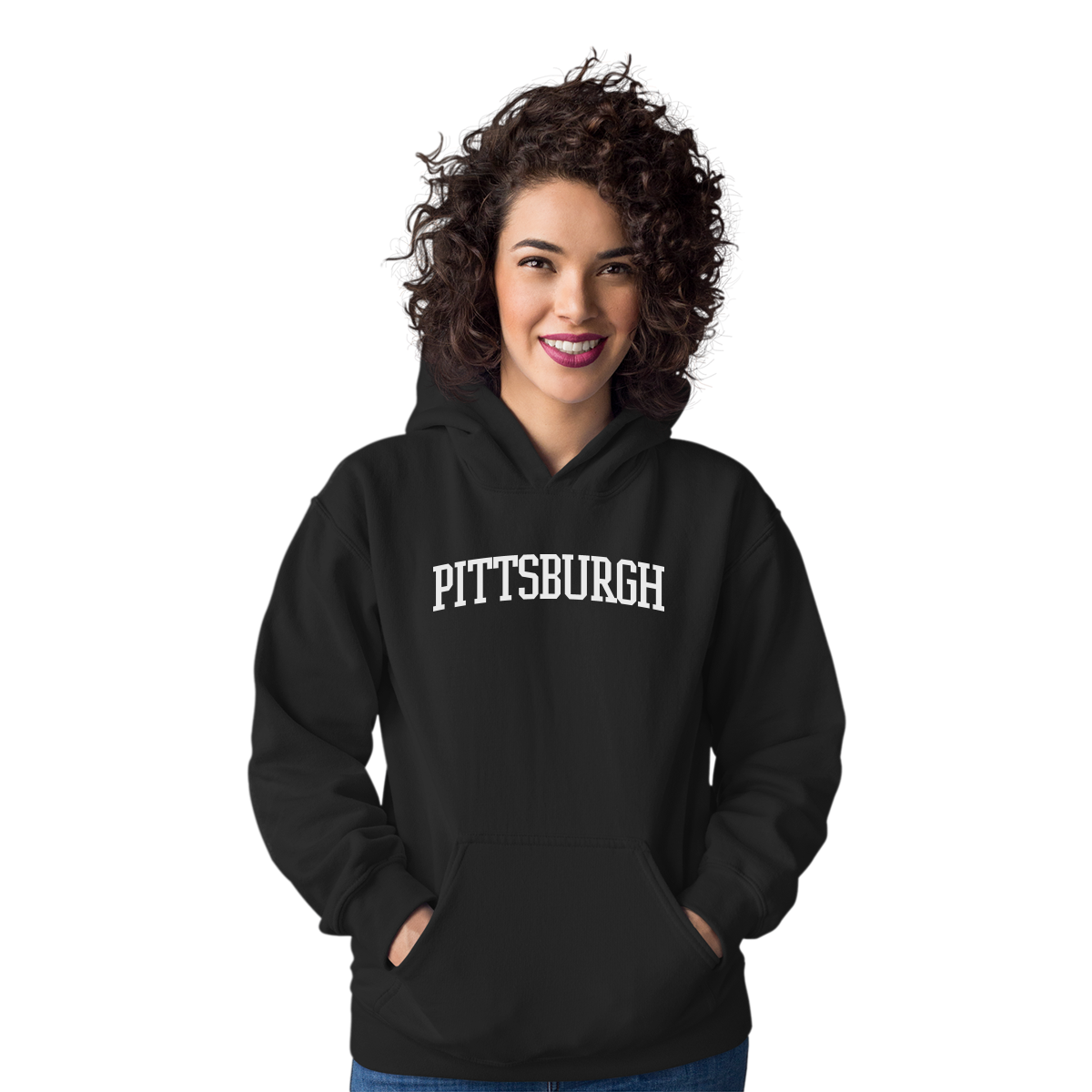 Pittsburgh Unisex Hoodie | Black