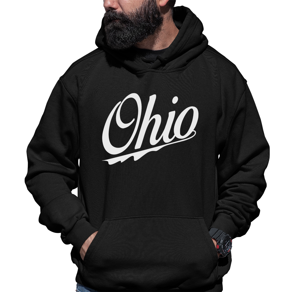 Ohio Unisex Hoodie | Black