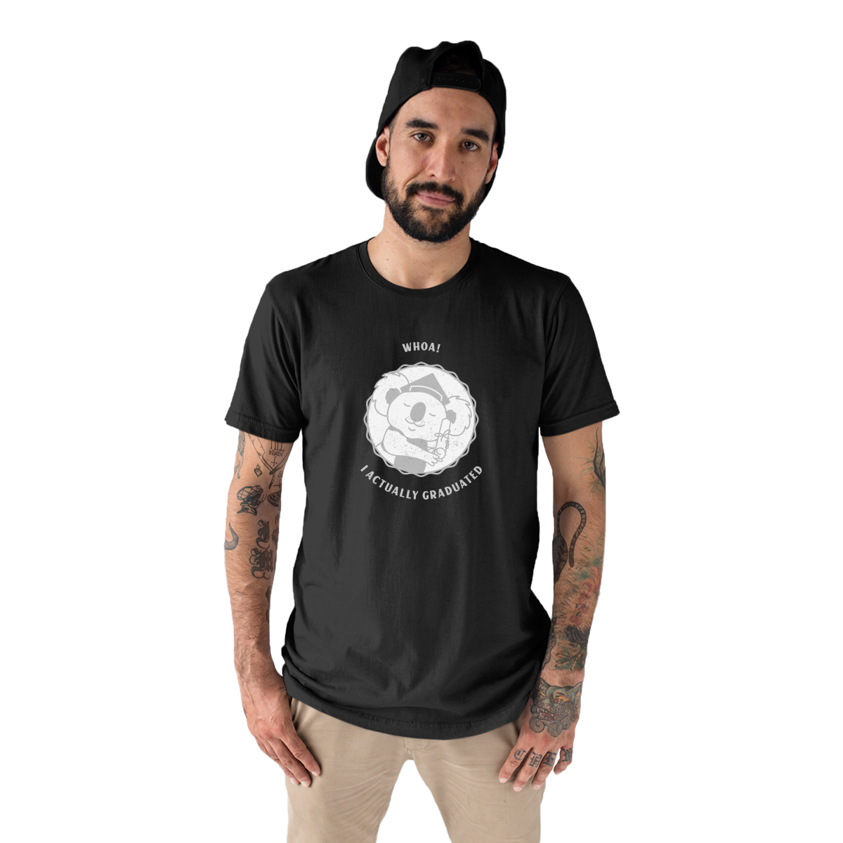 School-4 Men's T-shirt | Black