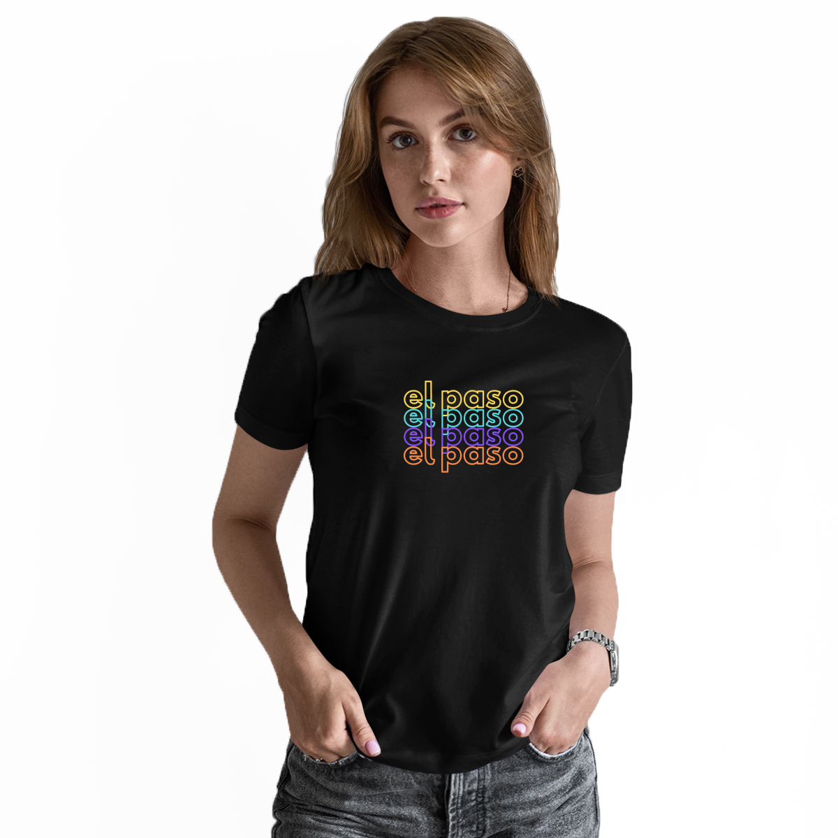 El Paso Women's T-shirt | Black