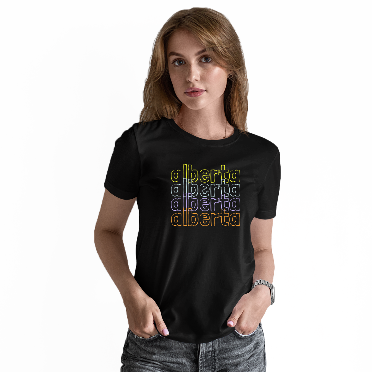 Alberta  Women's T-shirt | Black