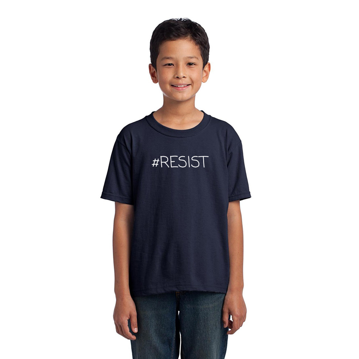 Resist  Kids T-shirt | Navy