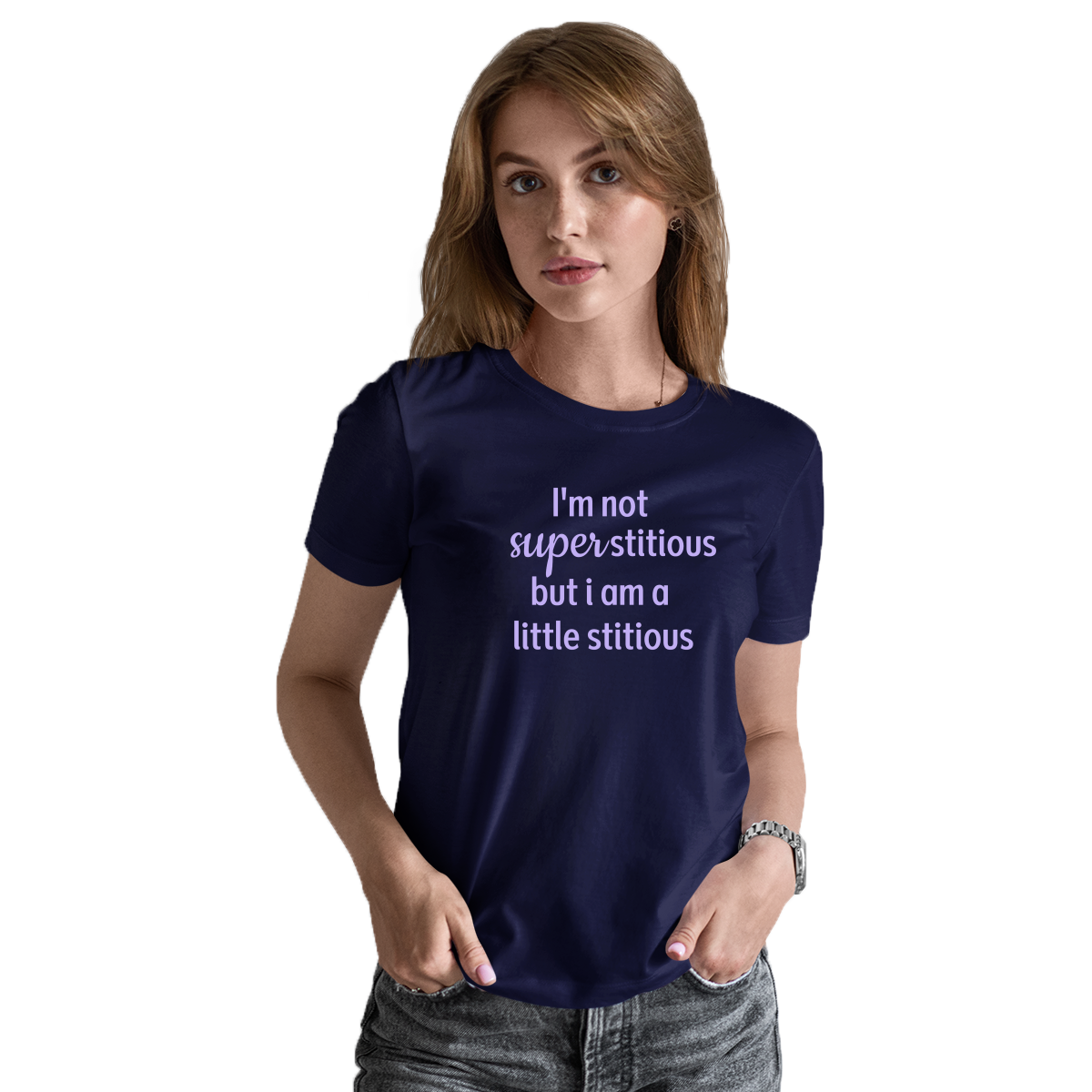 Women's T-Shirt - Navy - M