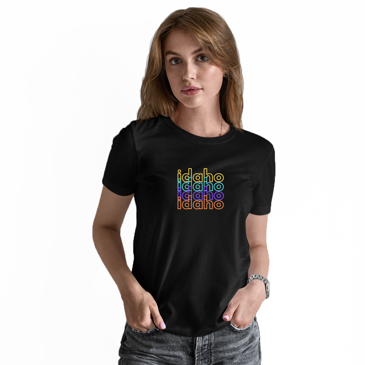 Idaho Women's T-shirt | Black