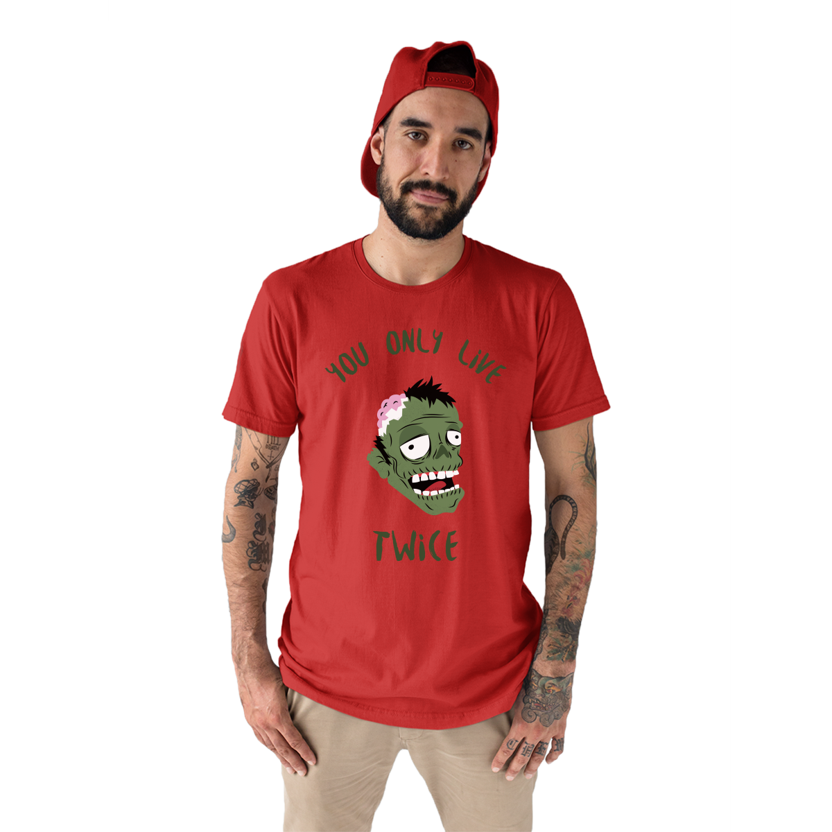 You Only Live Twice Men's T-shirt | Red