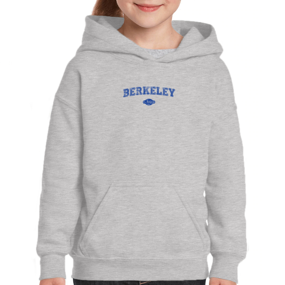 Berkeley 1878 Represent Kids Hoodie | Gray