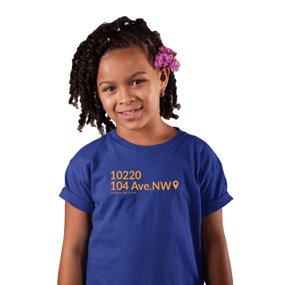 Edmonton Hockey Stadium Kids T-shirt | Blue