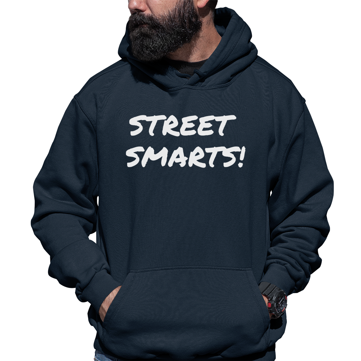 Street Smarts  Unisex Hoodie | Navy