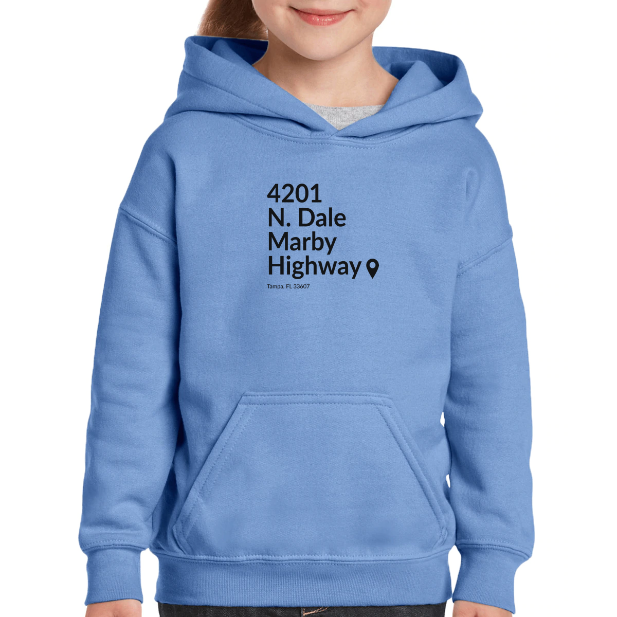 Tampa Bay Football Stadium Kids Hoodie | Blue