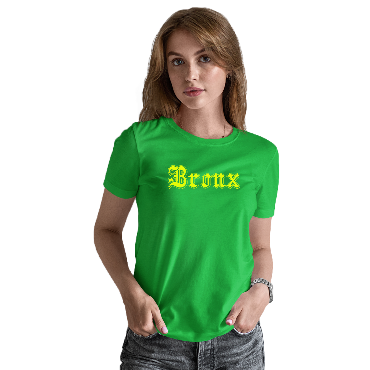 Bronx Gothic Represent Women's T-shirt | Green