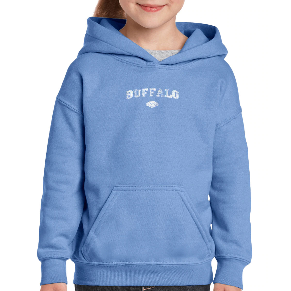 Buffalo 1801 Represent Kids Hoodie | Blue