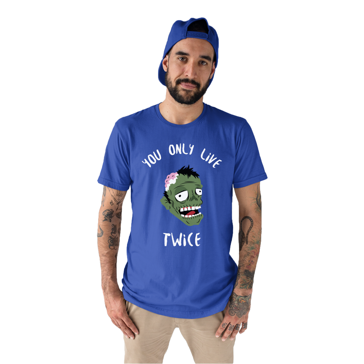 You Only Live Twice Men's T-shirt | Blue