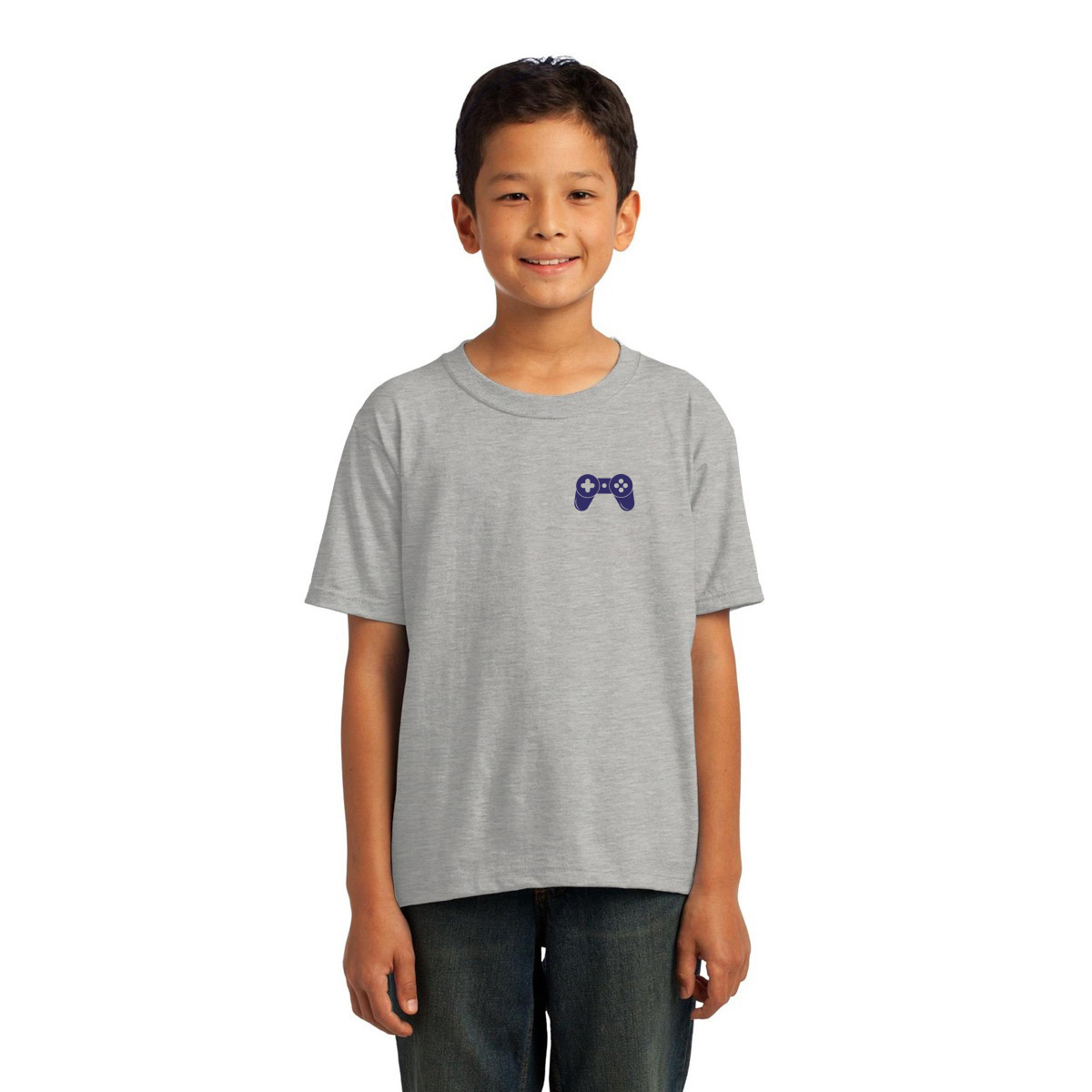Game Console Kids T-shirt | Gray
