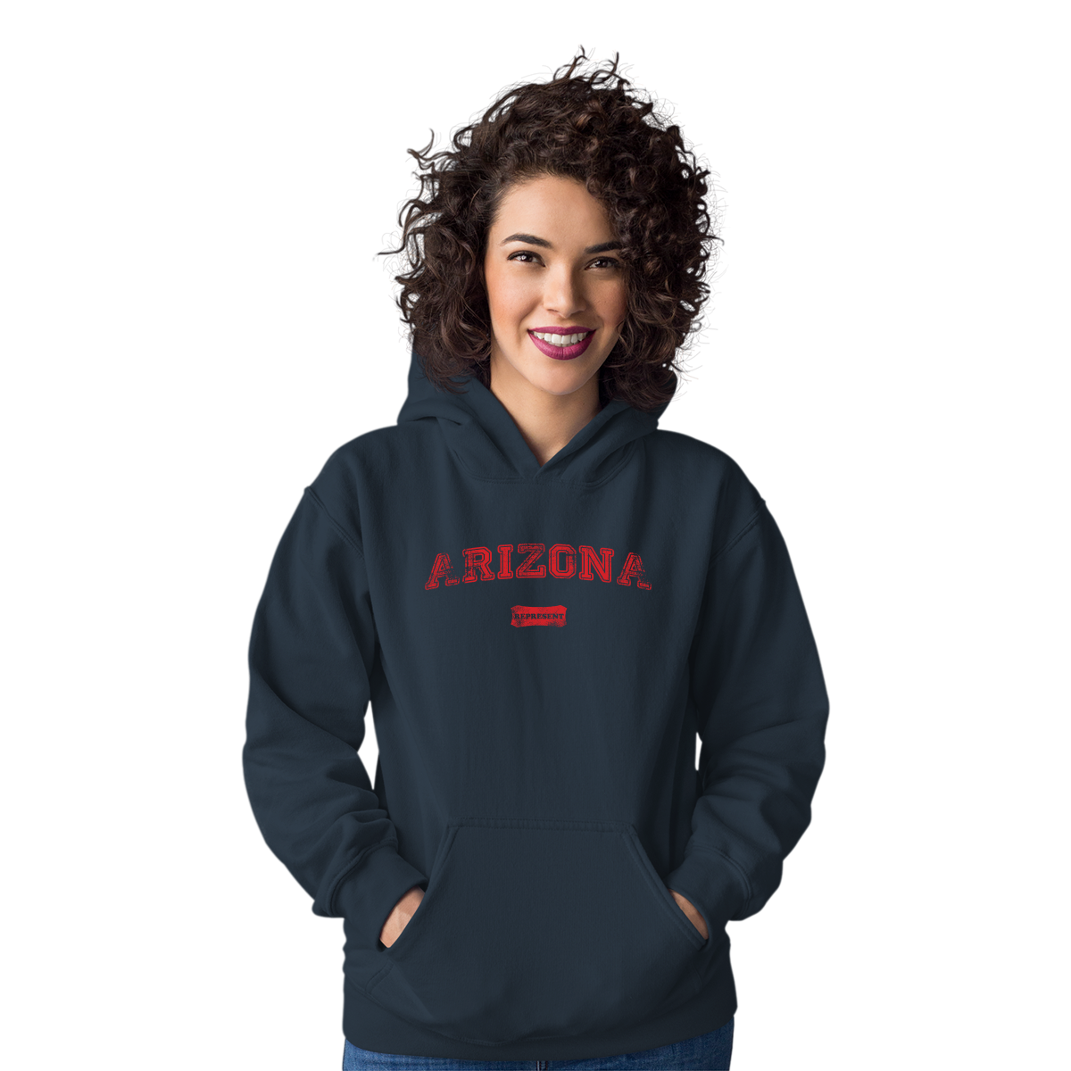 Arizona Represent Unisex Hoodie | Navy