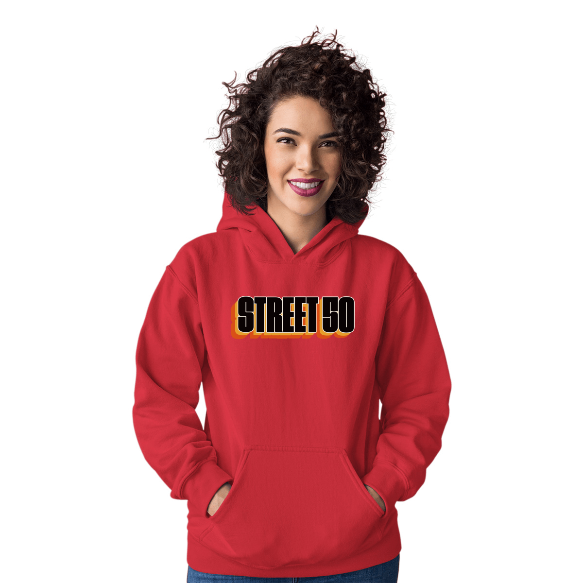 Warm 50  Unisex Hoodie | Red