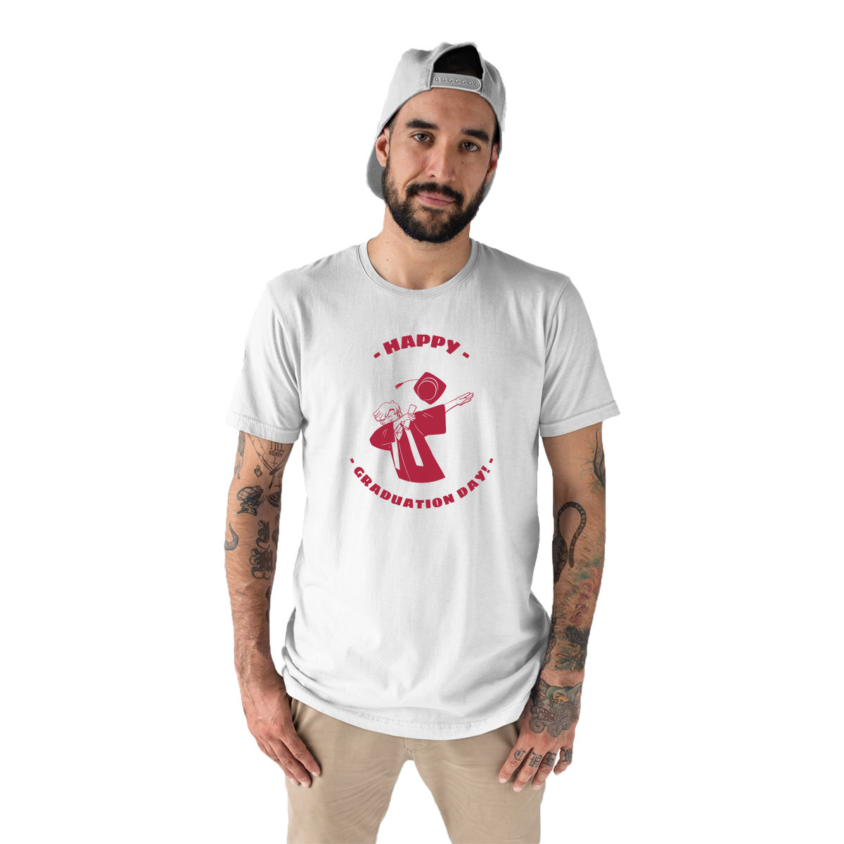 Happy Graduation Day Men's T-shirt | White