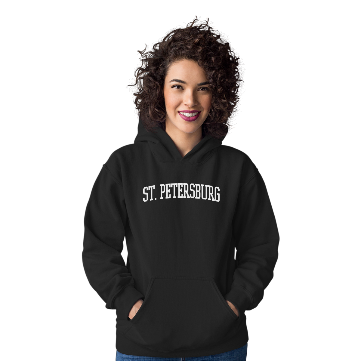 St. Petersburg Unisex Hoodie | Black