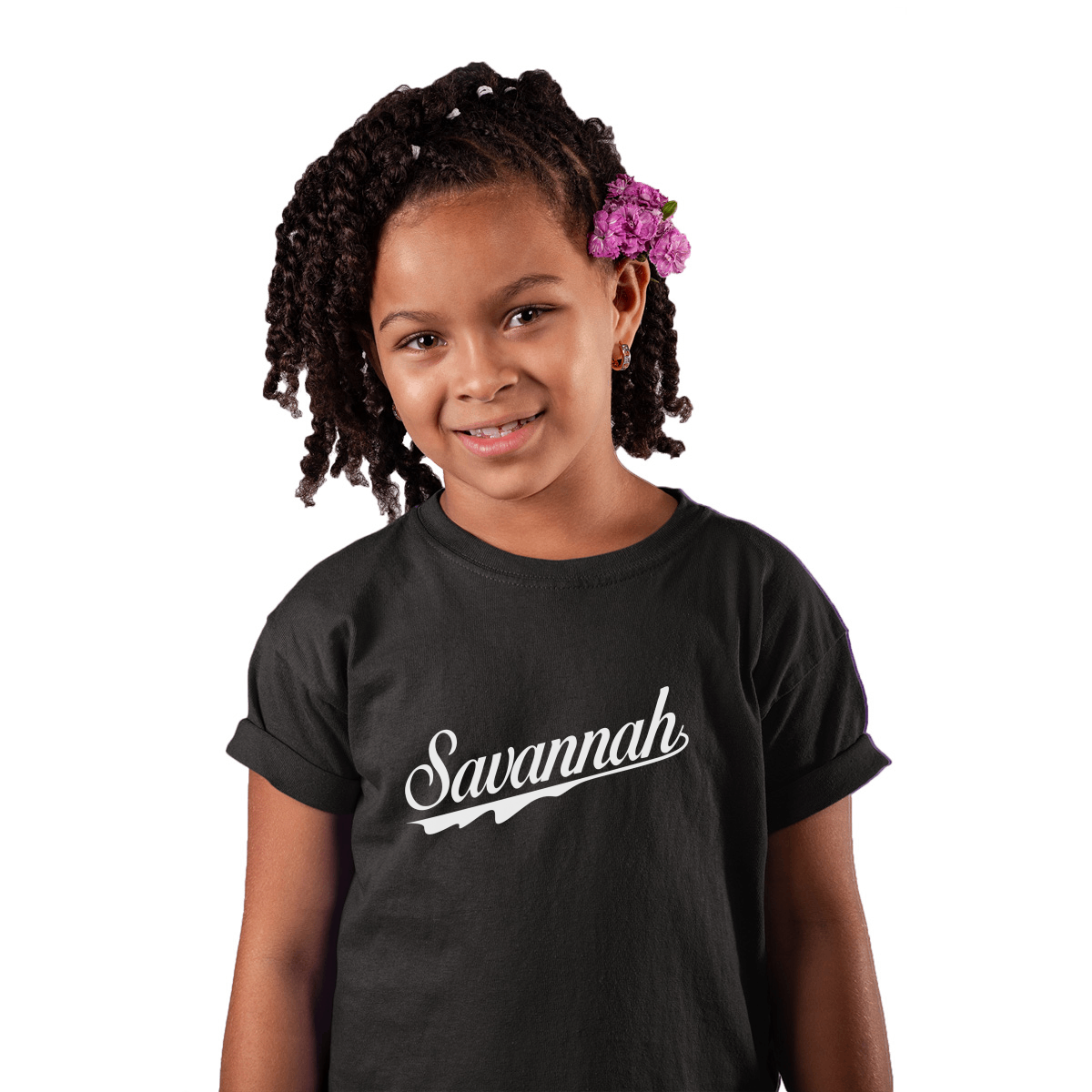 Savannah Kids T-shirt | Black