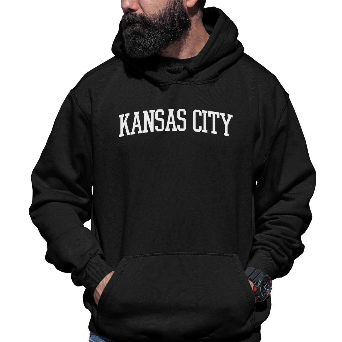 Kansas City Unisex Hoodie | Black